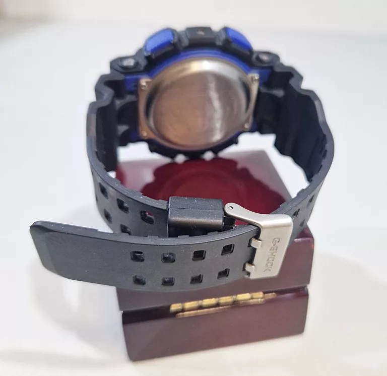 ZEGAREK CASIO GA-100 CZARNO-NIEBIESKI