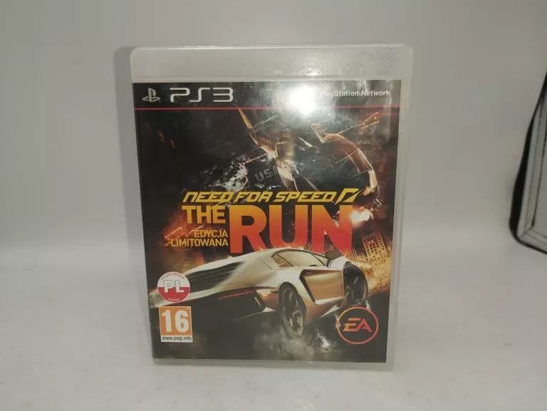 GRA NA PS3 NEED FOR SPEED THE RUN EDYCJA LIMITOWANA