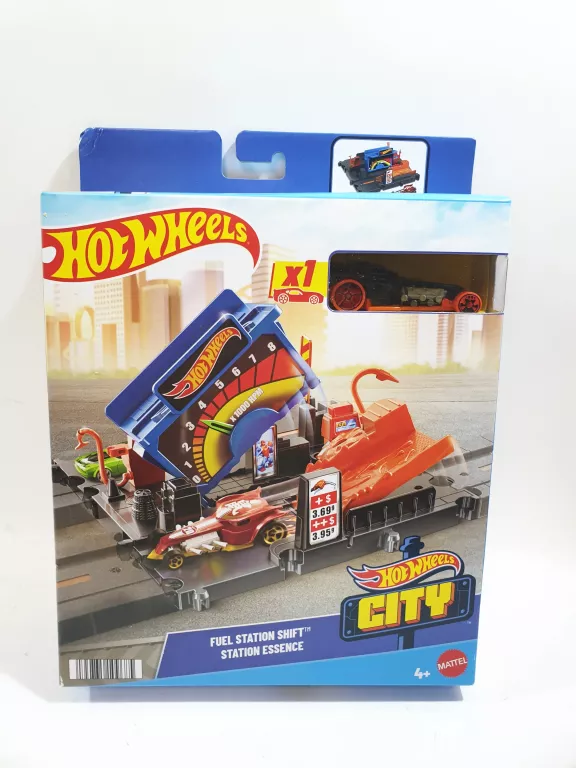 HOTWHEELS CITY  FUEL STATION SHIFT