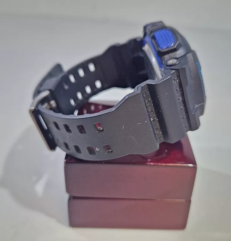 ZEGAREK CASIO GA-100 CZARNO-NIEBIESKI