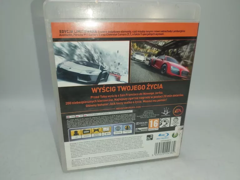 GRA NA PS3 NEED FOR SPEED THE RUN EDYCJA LIMITOWANA