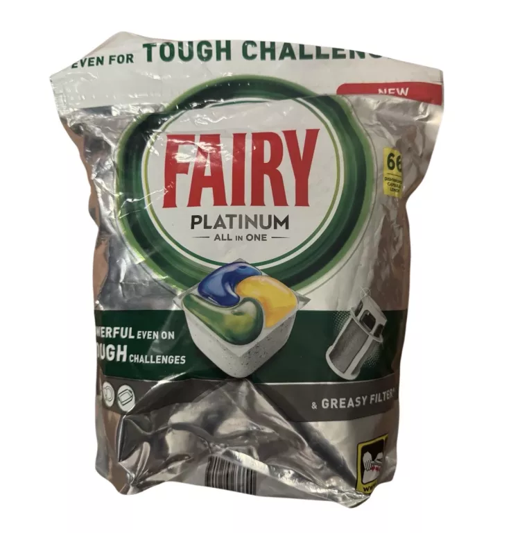 FAIRY PLATINUM ALL IN ONE 66 TABLETKI DO ZMYWARKI