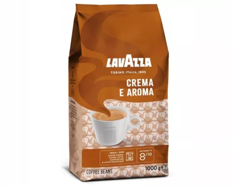 KAWA ZIARNISTA LAVAZZA MIESZANA CREMA E AROMA 1KG ZIARNO