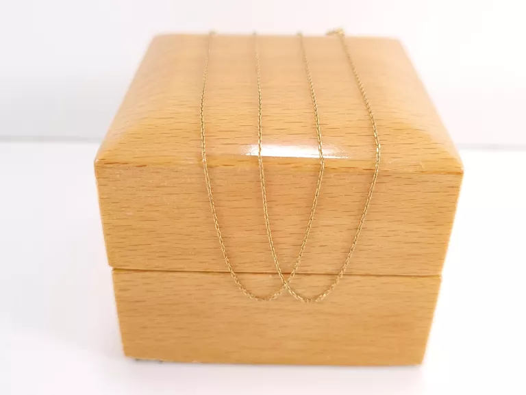 ZŁOTY ŁAŃCUSZEK ANKIER PR333 0,51G 45CM
