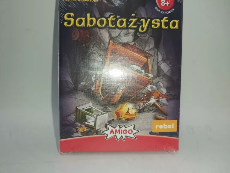 GRA KARCIANA SABOTAŻYSTA REBEL