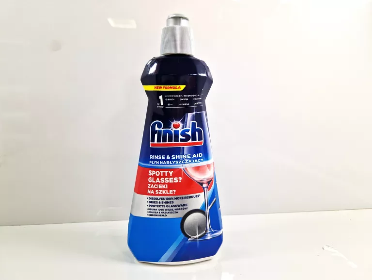 FINISH NABŁYSZCZACZ DO ZMYWARKI NABŁYSZCZAJĄCY SHINE&PROTECT FRESH 400ML
