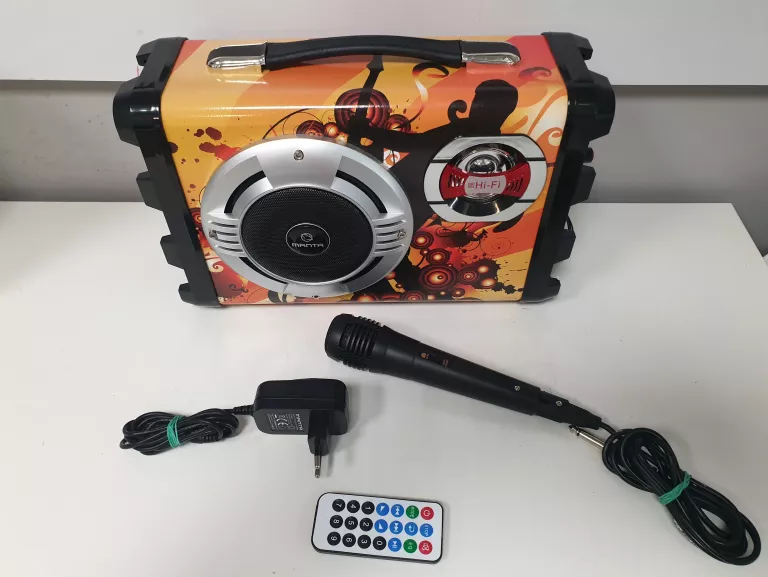 GŁOŚNIK POWER AUDIO MANTA SPK1003 HELIOS + MIKROFON