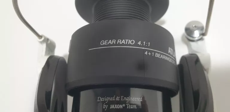 KOŁOWROTEK SUMOWY JAXON ATLANTIC AT 600 4.1:1 + PLECIONKA POWER PRO