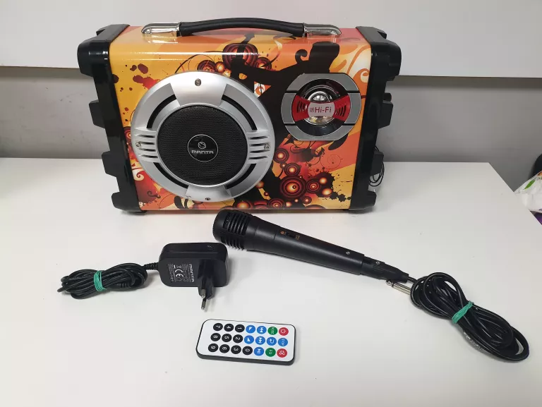 GŁOŚNIK POWER AUDIO MANTA SPK1003 HELIOS + MIKROFON