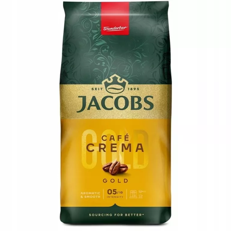 KAWA ZIARNISTA JACOBS CAFE CREMA GOLD 1100G