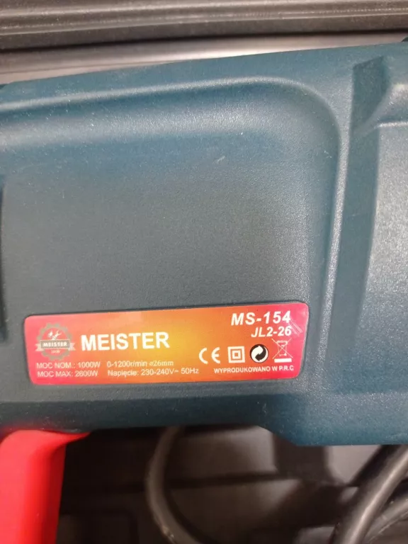 MŁOTOWIERTARKA MEISTER MS-154