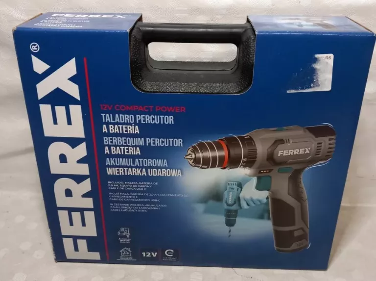 WIERTARKA UDAROWA FERREX KOMPLET