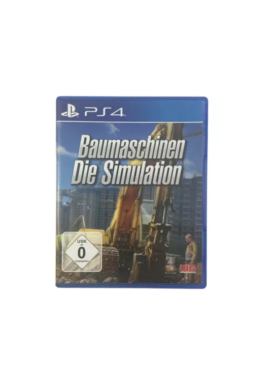 GRA SYMULATOR KOPARKI BAUMASCHINEN DIE SIMULATION PS4