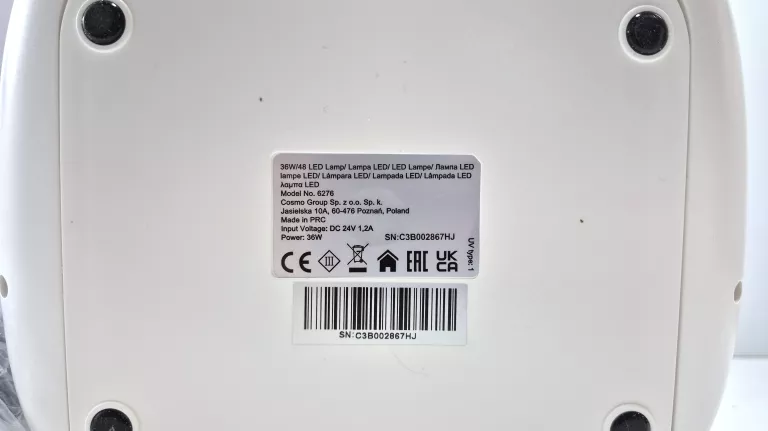 LAMPA LED NEONAIL 36W/48 PUD