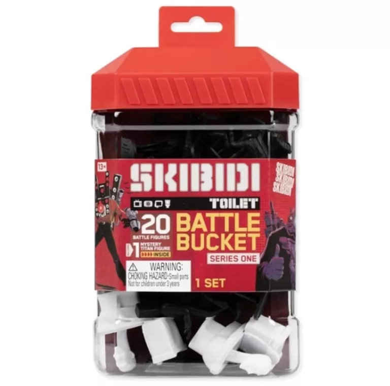 SKIBIDI TOILET - MEGA KUBEŁ WERSJA BOJOWA SERIA 1