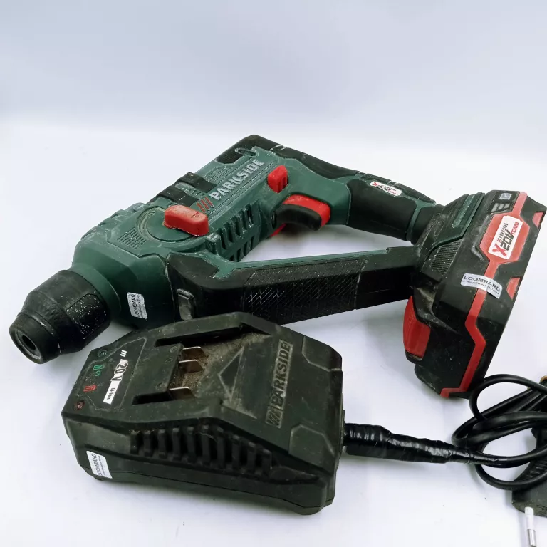 WIERTARKA PARKSIDE PABH 20-LI B2 20V + ŁADOWARKA