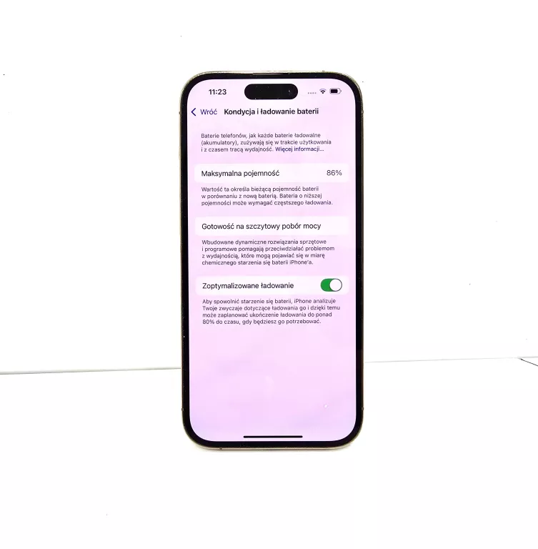 TELEFON IPHONE 14 PRO6/128GB 85% BATERIA
