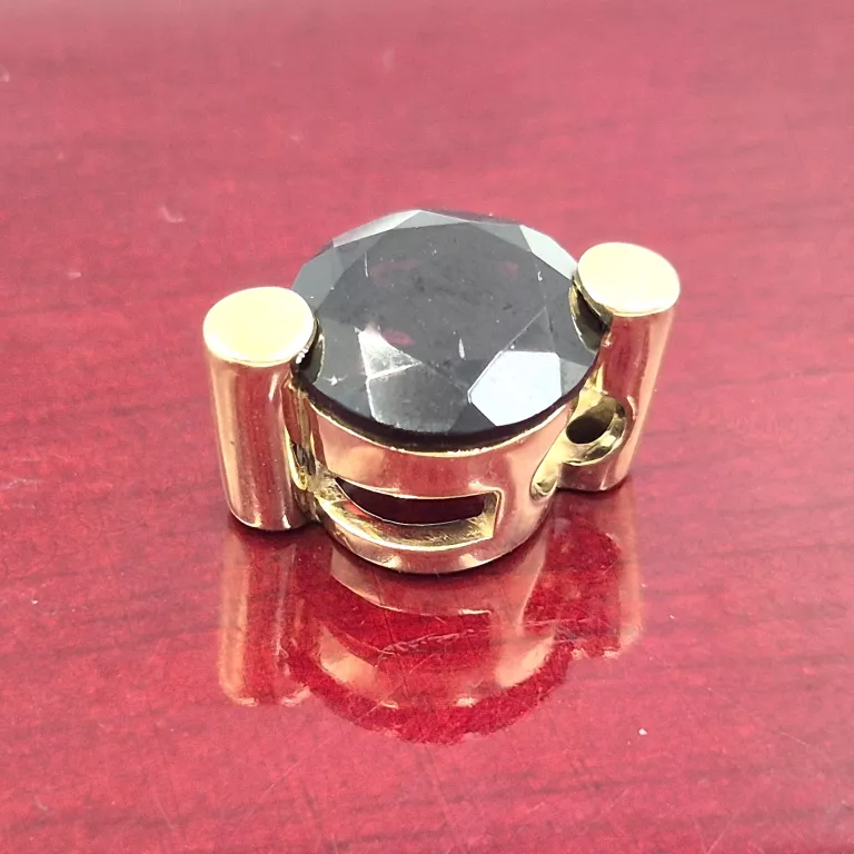 ZŁOTA ZAWIESZKA SYNTETYCZNY RUBIN 333 2,13G