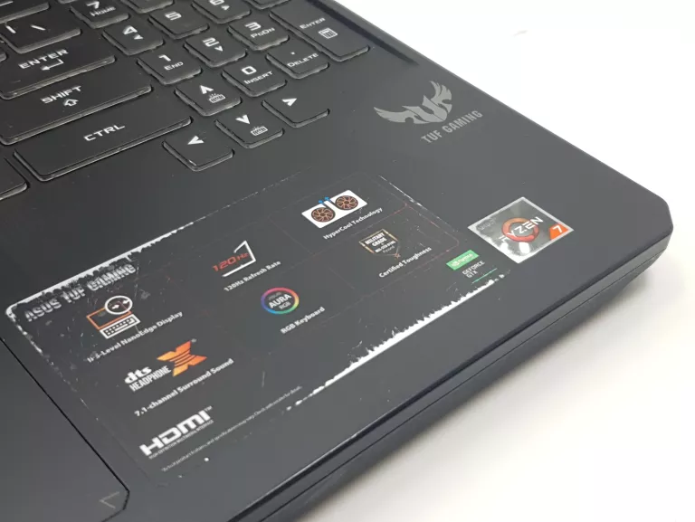 LAPTOP ASUS TUF GAMING FX505D R7 3750H/16GB RAM/512GB SSD/GTX 1660 TI