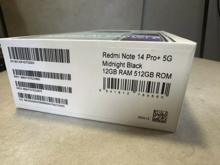 TELEFON XIAOMI REDMI NOTE 14 PRO+ 5G 12/512GB