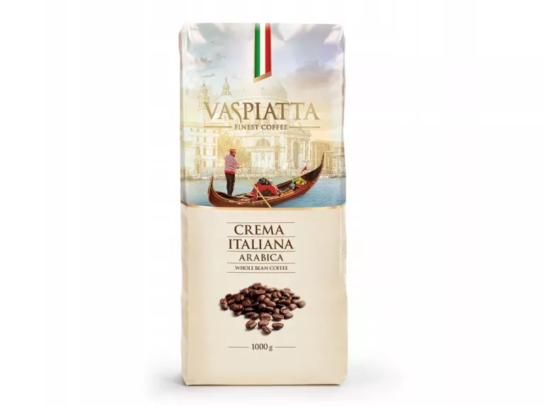 KAWA ZIARNISTA MIESZANA VASPIATTA CREMA ITALIANA 1000 G