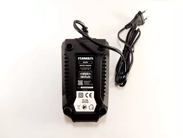ŁADOWARKA DO AKUMULATORA ELEKTRONARZĘDZI ITAMATI 18V IAL1824