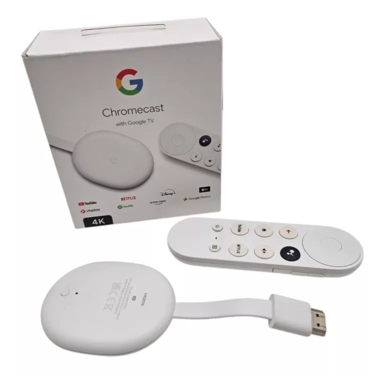 GOOGLE CHROMECAST 4K 4.0 GA01919+PUDEŁKO