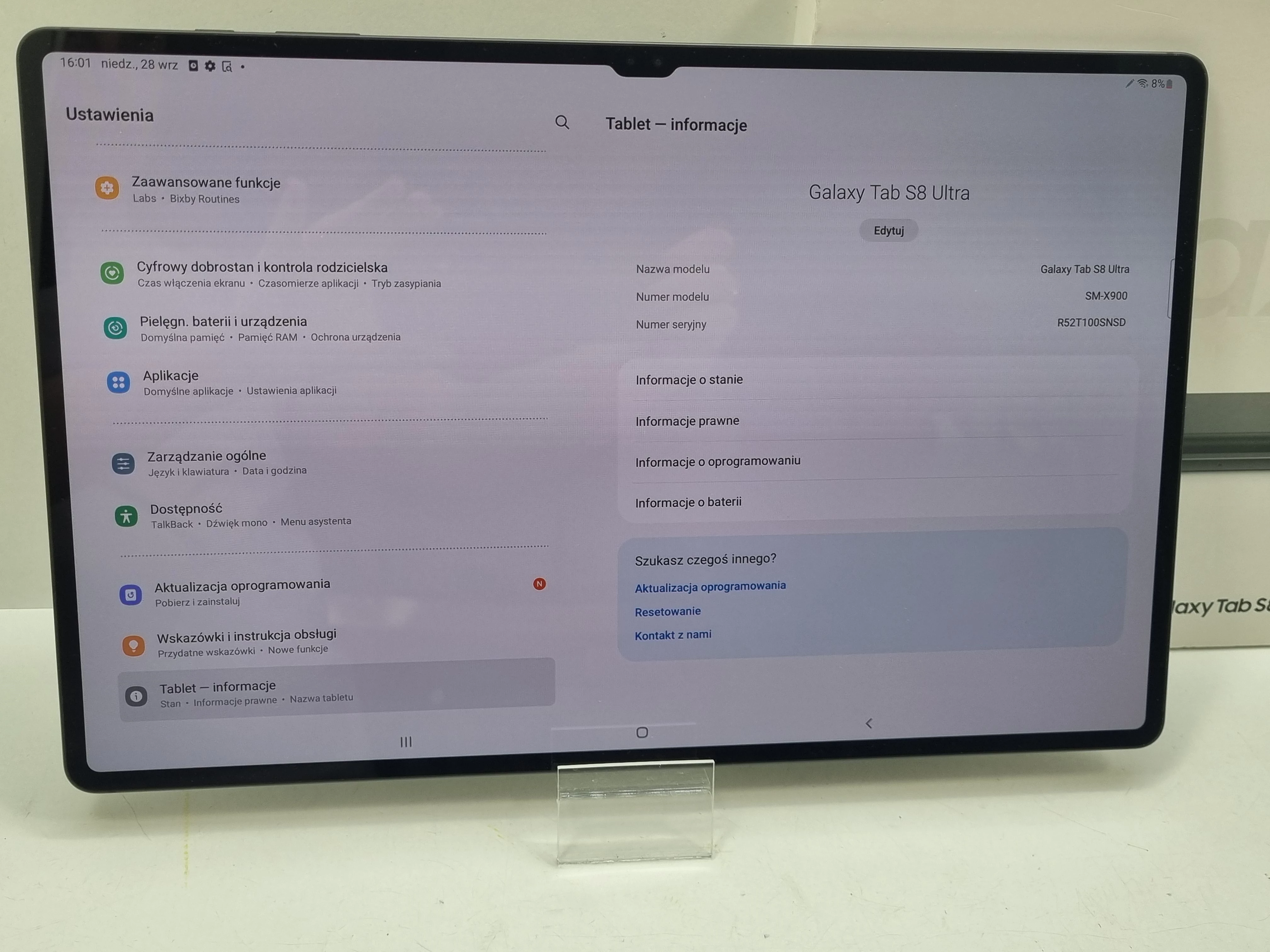 tablet-samsung-galaxy-tab-s8-ultra-x900-146-8-gb-128-gb-szary-kpl-fv-stan-11323-2