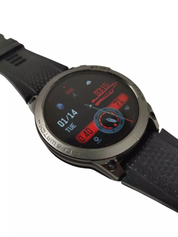 SMARTWATCH ZEBLAZE STRATOS 3 GPS PL MENU SPORT PULSOMETR ROZMOWY