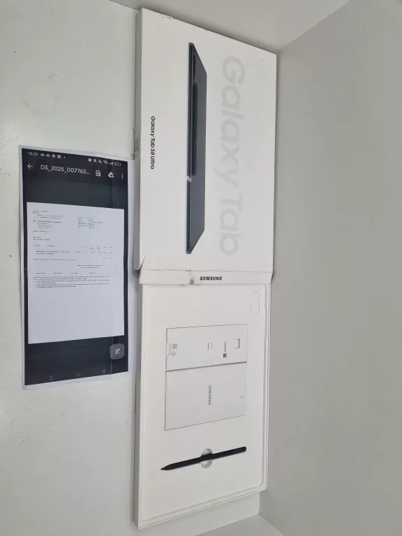TABLET SAMSUNG GALAXY TAB S8 ULTRA (X900) 14,6" 8 GB / 128 GB SZARY KPL FV