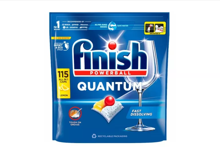 FINISH QUANTUM KAPSUŁKI DO ZMYWARKI LEMON 115 SZT