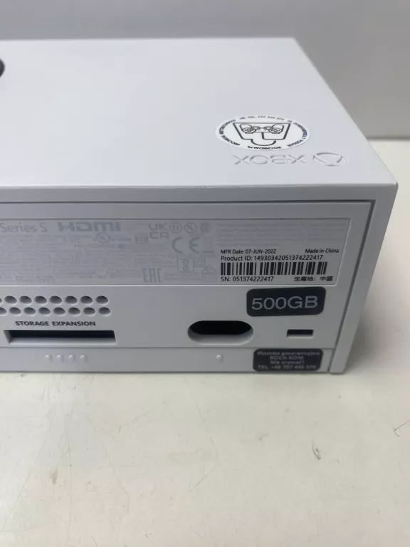 KONSOLA XBOX SERIES S 1883 512GB