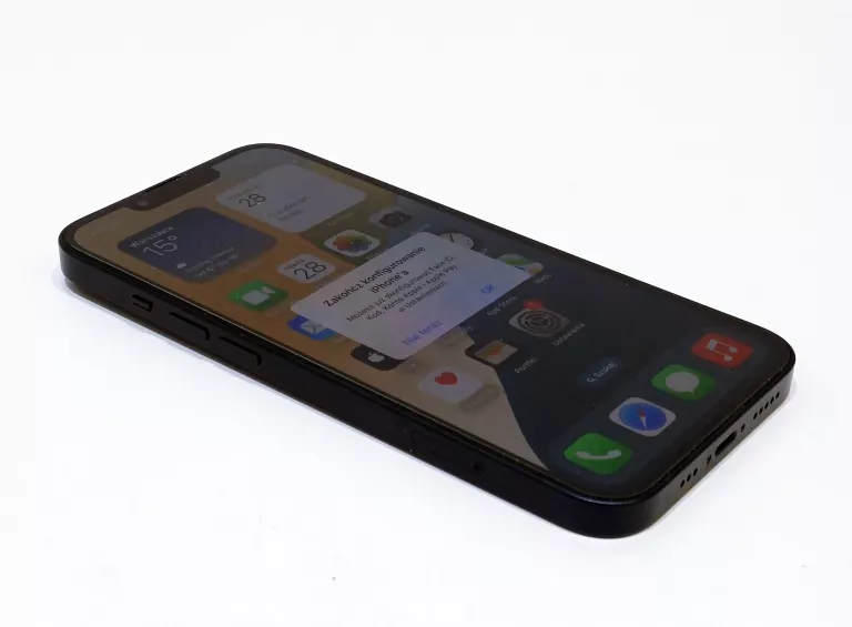 TELEFON IPHONE 13 4/128GB BAT.100% CZARNY
