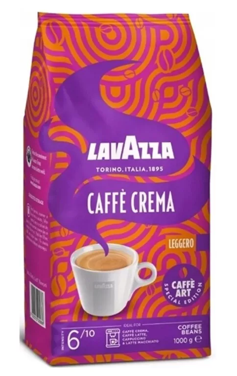 LAVAZZA 1KG CAFFE CREMA LEGGERO KAWA ZIARNISTA 8000070069886
