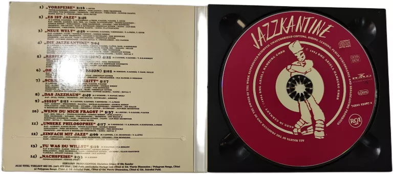 PŁYTA CD JAZZKANTINE - JAZZKANTINE (DIGIPACK)