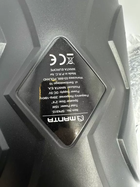 GŁOŚNIK MANTA SPK 815