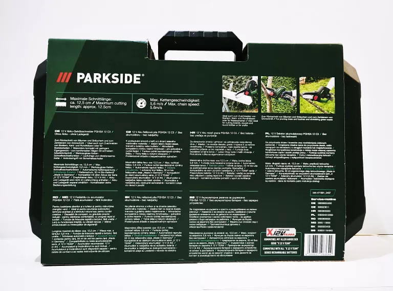 PIŁA PILARKA AKUMULATOROWA 12V PGHSA 12 C3 PARKSIDE
