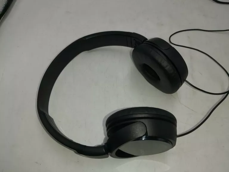 SŁUCHAWKI NAUSZNE SONY MDR-ZX310 CZARNE PRZEWODOWE