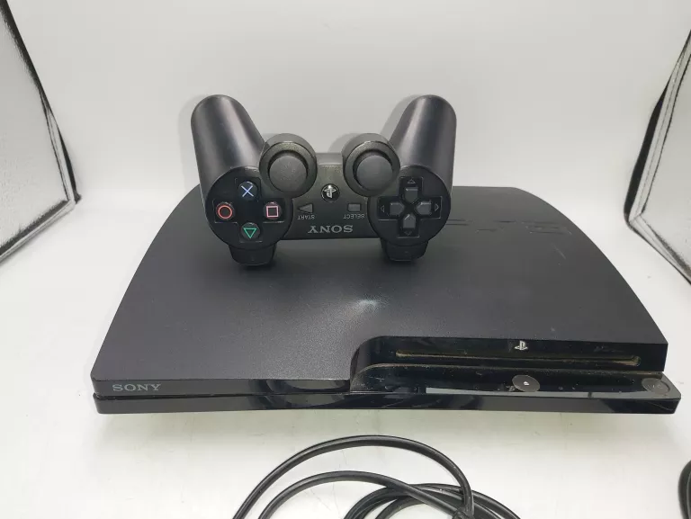 KONSOLA SONY PS3 320GB + PAD, OKABLOWANIE