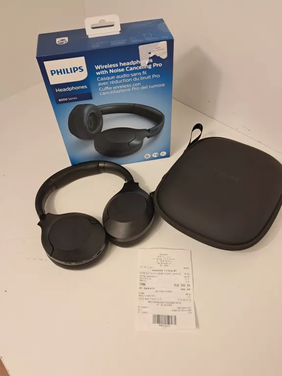 SŁUCHAWKI PHILIPS 8000 SERIES PUDEŁKO