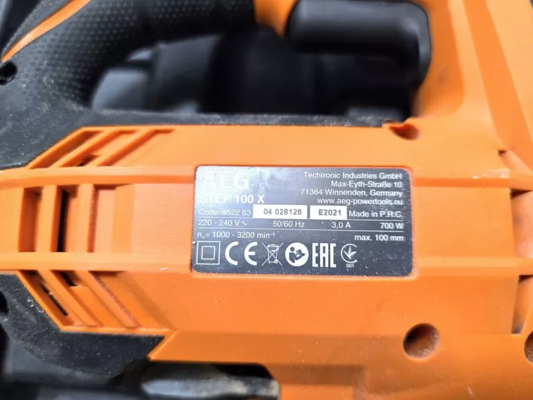 WYRZYNARKA AEG STEP 100X WALIZKA