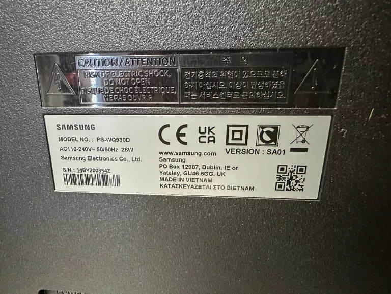SOUNDBAR SAMSUNG HW-Q800D *IGŁA STAN*