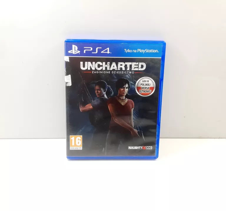 GRA NA PS4 UNCHARTED ZAGINIONE DZIEDZICTWO