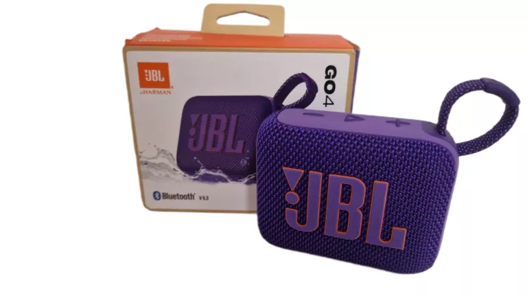 GŁOŚNIK BEZPRZEWODOWY JBL GO 4 FIOLETOWY