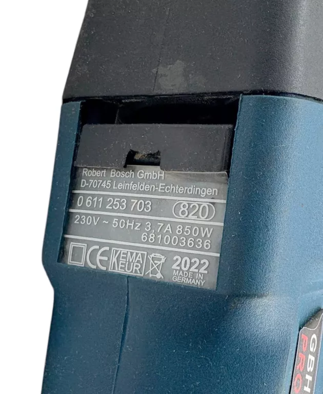 MŁOTOWIERTARKA BOSCH GBH 2-26 DRE