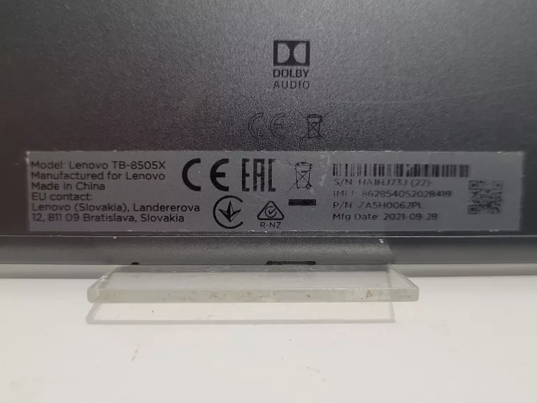 TABLET 8" LENOVO TAB M8 MODEL TB-8505X 2/32 GB ZESTAW