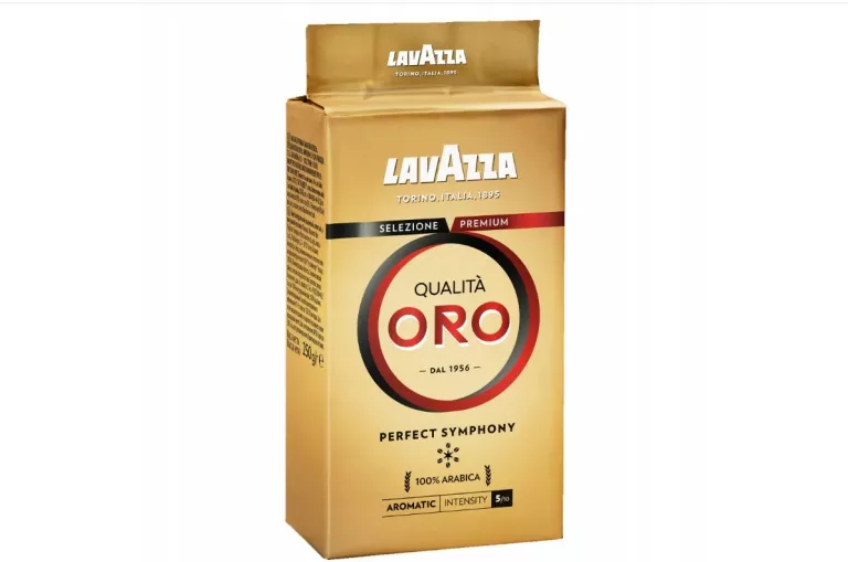 KAWA MIELONA LAVAZZA QUALITA ORO 250G KAWA PALONA100% ZIARNA ARABICA