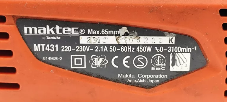 WYRZYNARKA MAKITA MAKTEC MT431