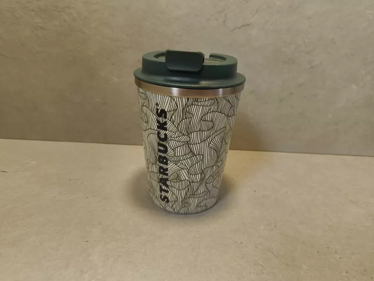 KUBEK ZIELONY BIAŁY STARBUCKS