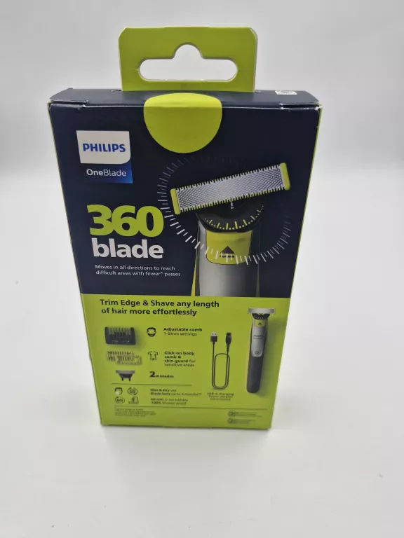 MASZYNKA ONE BLADE PHILIPS 360 BLADE !!!